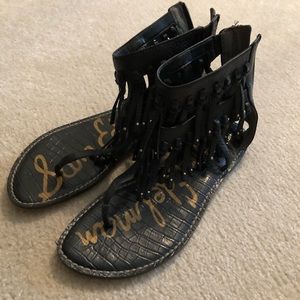 Sam Edelman Fringe Sandals
